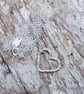 Small Sterling Silver Heart Pendant Necklace (NKSSPDHT6) - UK Free Post - Image 2