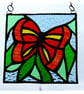 Butterfly Picture Stained Glass Suncatcher Panel Handmade - Image 2