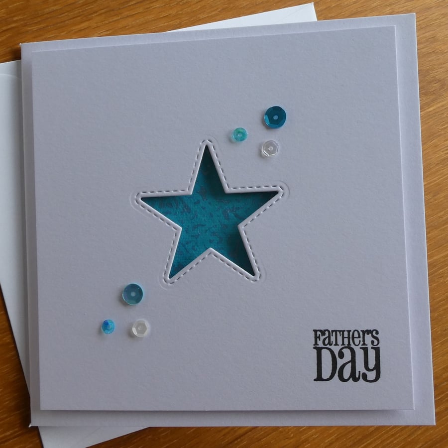 Star Aperture Card - Father's Day