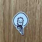 Cozy "Closed" Sticker