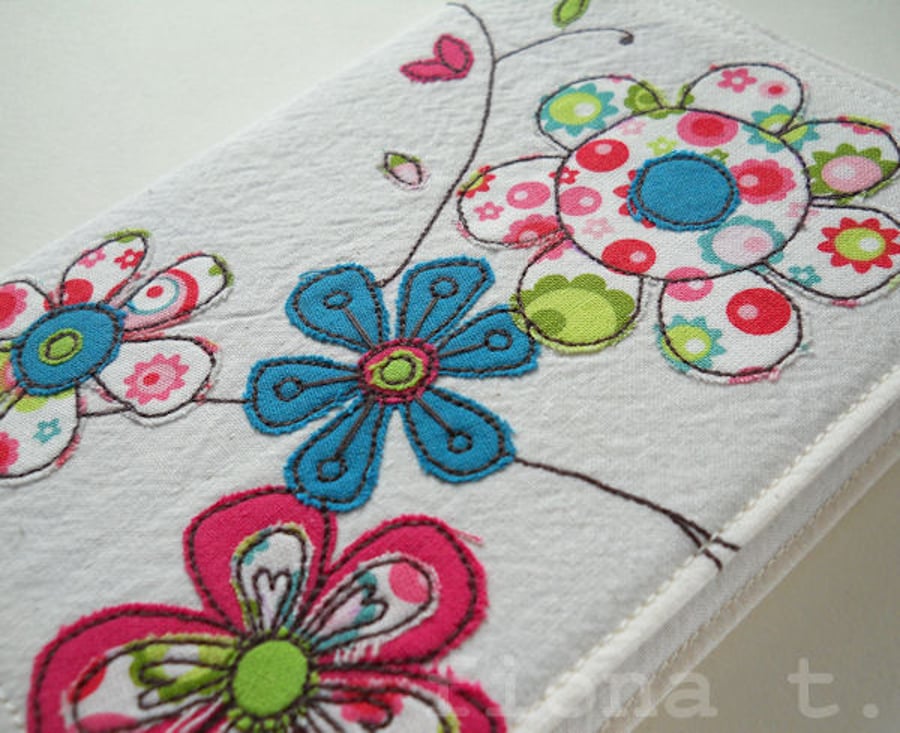 embroidered sketchbook A6