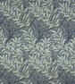 250 x 145cm William Morris Water Resistant OVAL  Tablecloth  Willow  Dark Grey