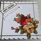 A pretty Birthday card for someone special 