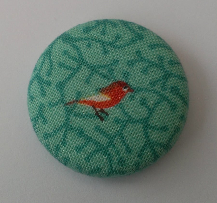 Wee Birdy Fabric Badge
