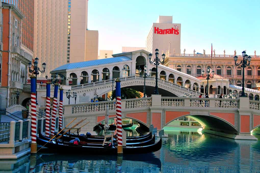 Venetian Hotel Rialto Bridge Las Vegas USA Photograph Print