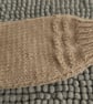 18" Patterned Fawn Round Neck Cardigan - Image 3