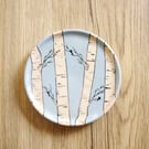 Coaster - Birch Trees and Birds