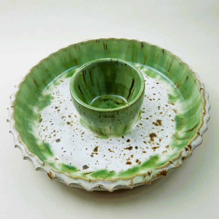 Chip & Dip Bowl - Snow Melt