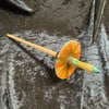 Supported spindle