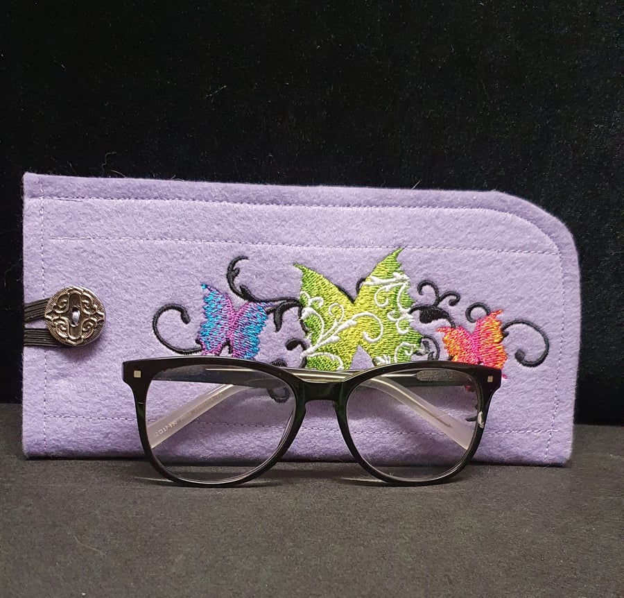 Filigree wings Glasses Case