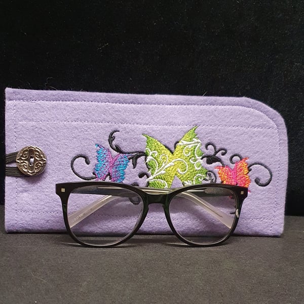 Filigree wings Glasses Case