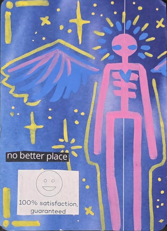 No better place, 100% satisfaction guaranteed - Surreal Series 2 - ACEO