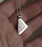 Apex Reticulated Sterling Silver Pendant - Image 2