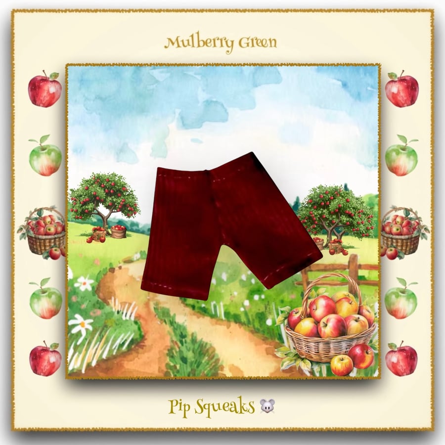 Pip Squeaks’ Burgundy Corduroy Trousers 