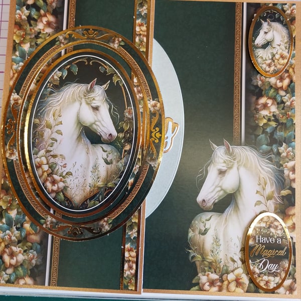 Enchanted Horse Birthday Card