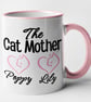 Personalised The CAT MOTHER  Mug - Fun Gift Present For cat owner - Image 1