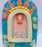 Ceramic wall shrine - Image 3