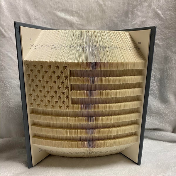 Stars and Stripes COMBI Book Folding Pattern - EMAILED PDF PATTERN