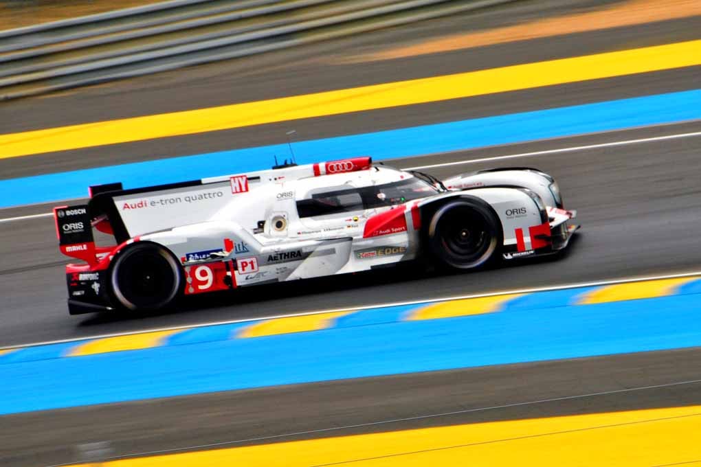 Audi R18 E-Tron Quattro 24 Hours Of Le Mans 2015 Photograph Print