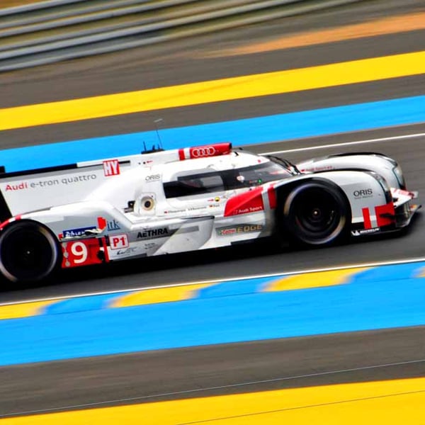 Audi R18 E-Tron Quattro 24 Hours Of Le Mans 2015 Photograph Print