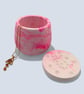 Pink Marble Effect Constellation Jewellery Box or Trinket Storage Pot  - Image 5