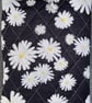 Padded Book Sleeve, Cover, Pouch Pretty Daisy pattern for your paper back books - Image 2