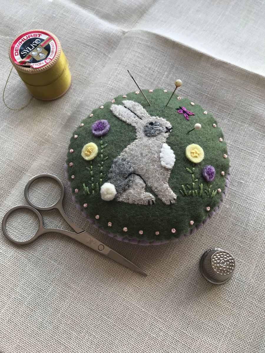 Rabbit pincushion