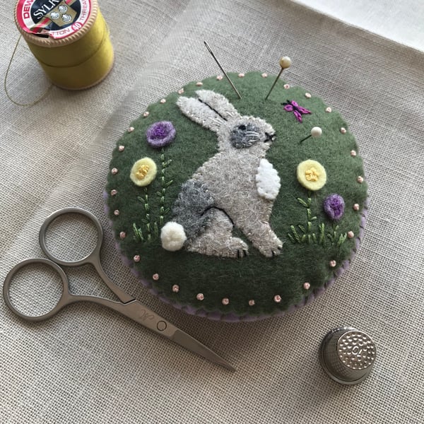 Rabbit pincushion