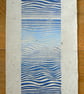 Waves linocut relief print - Image 2