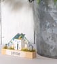 Handmade Tiny Country Cottage Home Decor 'Home'