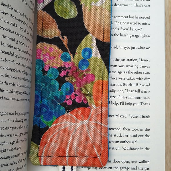Bookmark with vintage fruit design