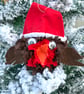 Robin bauble with hat - Image 2