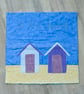  Cushion cover - At the Beach featuring Beach Huts - Image 2
