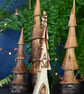 Hand carved wooden fairy house - Image 6