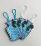 Felt Hot Water Bottle Christmas Tree Decoration - Image 3
