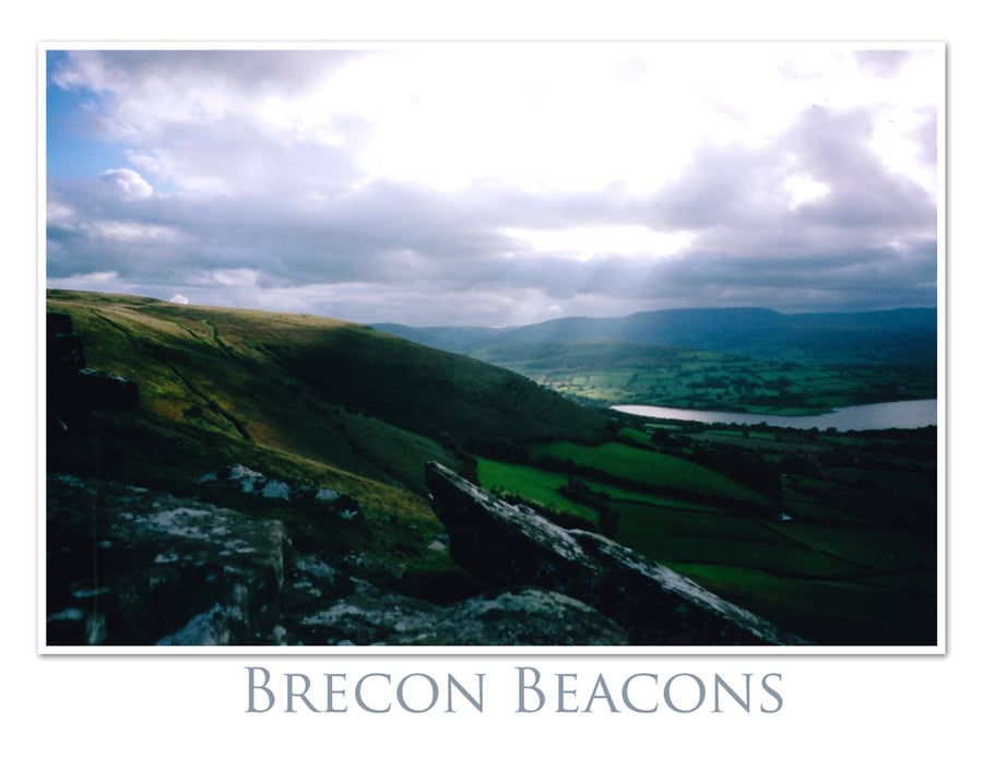 Set of Four Postcards -Scenes from the Brecon Beacons