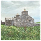 Orkney Cottage Print