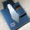 Handmade Father's Day Shirt & Tie Card with Free Chocolate