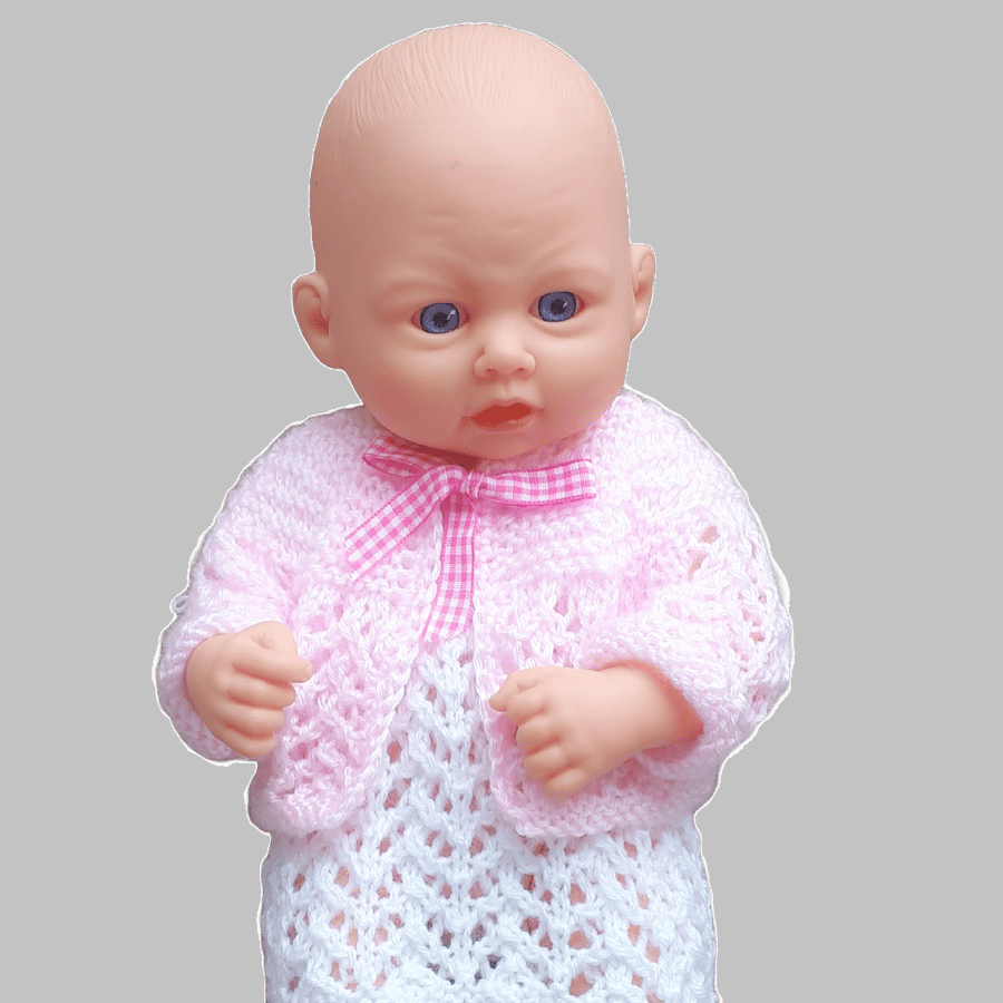 KNITTING PATTERN PDF Layette for Baby Doll