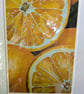 Oranges Fine Art Print, Vibrant Contemporary Fruit Still Life, A4 Mounted Art  - Image 8