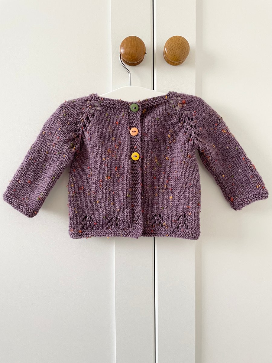 Bright Spark Baby Girl Cardigan - Size 6-9m