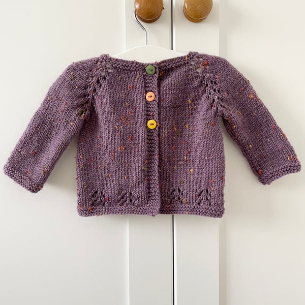 Bright Spark Baby Girl Cardigan - Size 6-9m