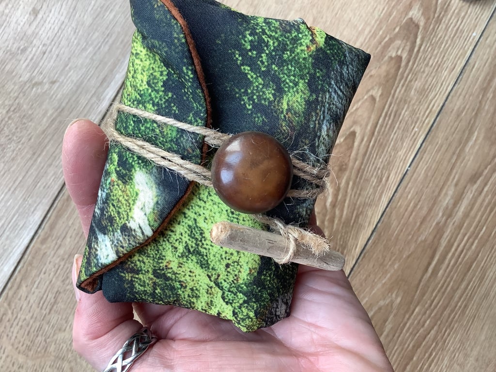 Pagan 'Moss' Pocket Altar Wallet