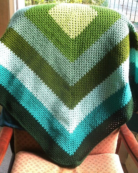 Crochet Lap Blanket or Throw