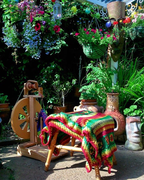 Learn to spin yarn on a wheel taster session