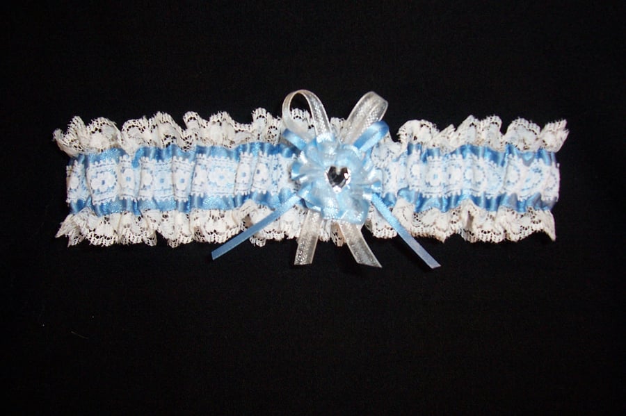 Bride’s Wedding Garter. Wedding Good Luck Token. Brides Accessory.