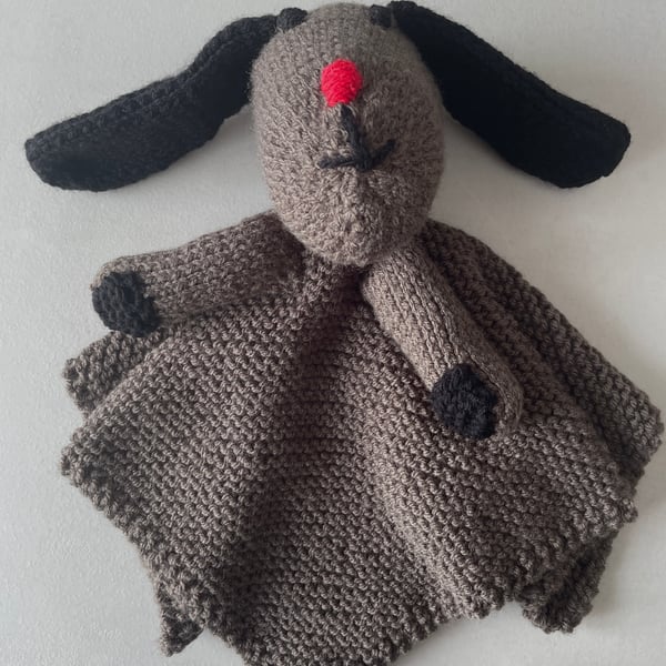 Hand Knitted Sweep Comforter Blanket