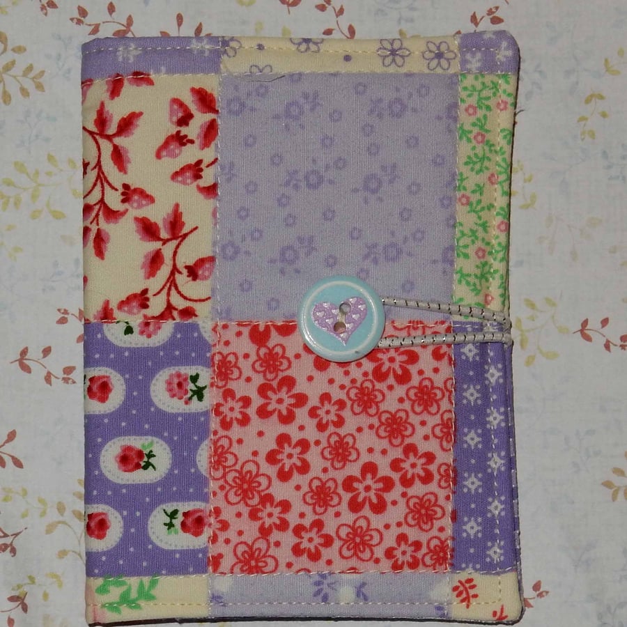 Needle case - Patchwork lilac