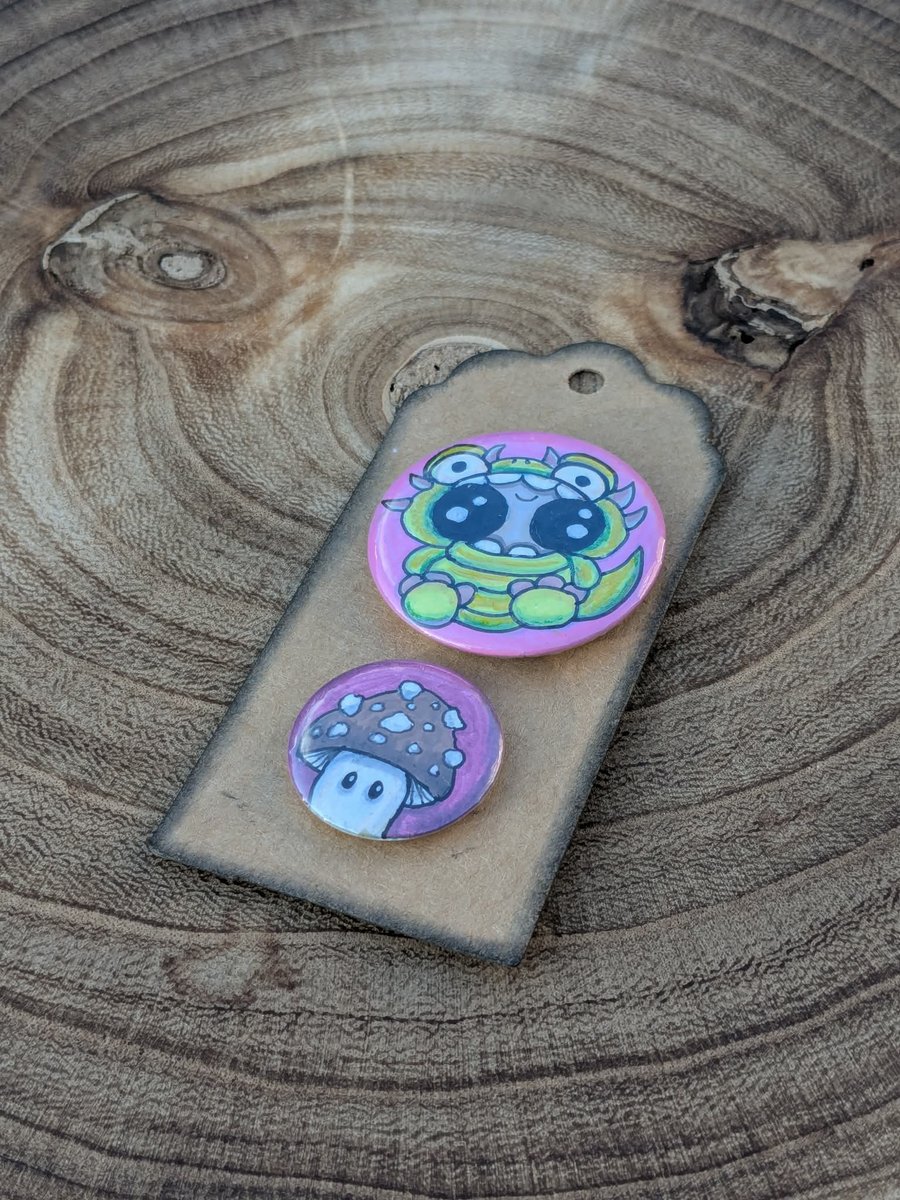 Original Art Badge Set 8