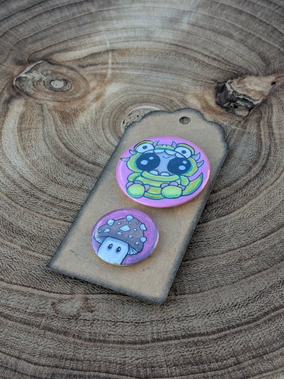 Original Art Badge Set 8